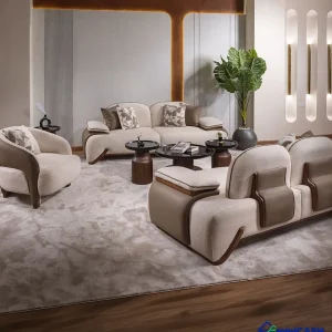 أنتريه بورش فخامة التصميم بقوة خشب الزان الطبيعي