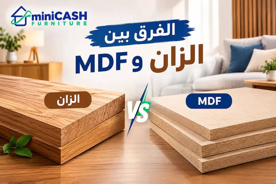 الفرق بين الزان وMDF